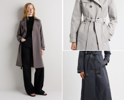 Soft Summer Trench Coats cover photo collage