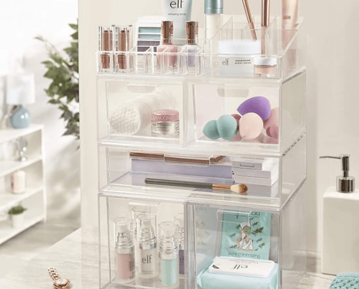Makeup organizer :) cover photo collage