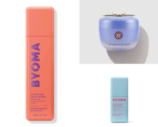 Skincare recommendations cover photo collage