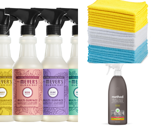 Top Cleaning Products for Every Room: Essential Home Cleaning List cover photo collage