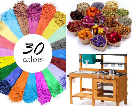 Mud Kitchen Must Buys cover photo collage