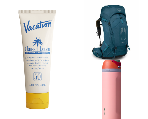 an earthy girl’s list of hiking essentials cover photo collage