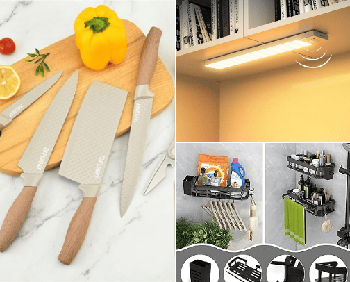 Maximize Kitchen Efficiency: Unveil Cooking Bliss with Amazon Home Finds 🍳🔪 cover photo collage