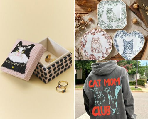 Gift Ideas for Cat Lovers cover photo collage