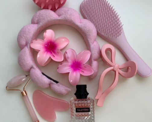 Must-Have Beauty Tools 💕 Aesthetic & Self-Care Essentials cover photo collage