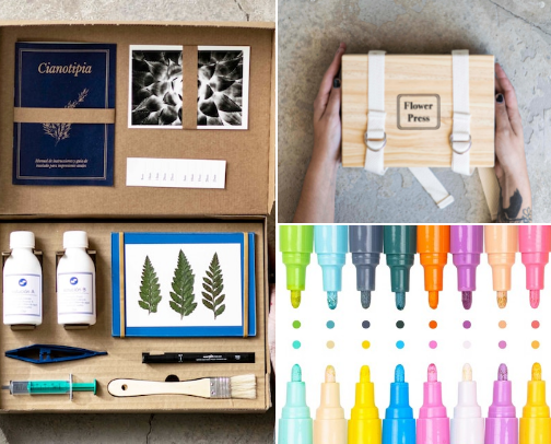 Art activities for children (or for yourself) cover photo collage