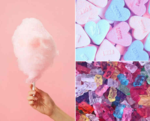 🍬 Candy Perfume Picks cover photo collage