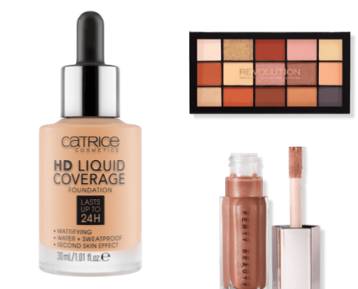 MY FAV MAKEUP PRODUCTS UNDER $20😍❤️ cover photo collage