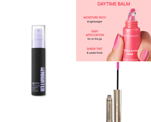 My favorite beauty recs cover photo collage