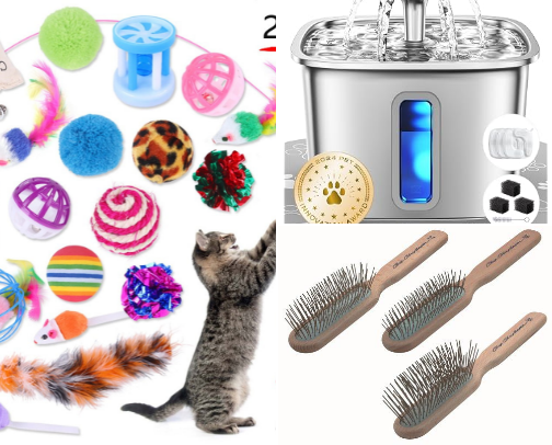 Cat Must Haves cover photo collage