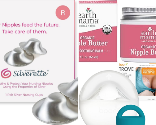 Breastfeeding essentials cover photo collage