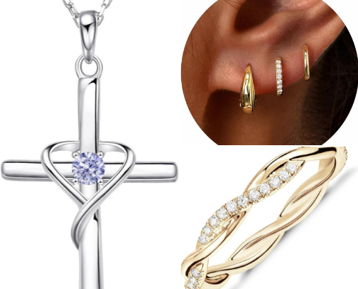 The Signature Gold & Timeless Jewelry Edit cover photo collage