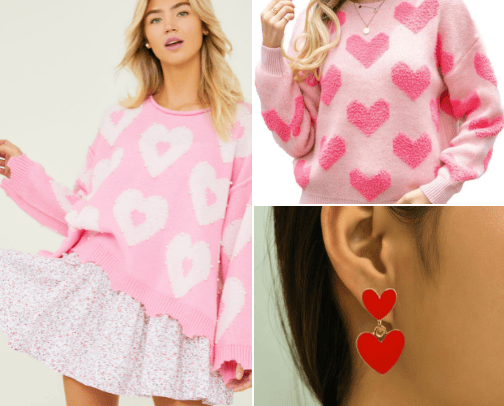 Valentines fits cover photo collage