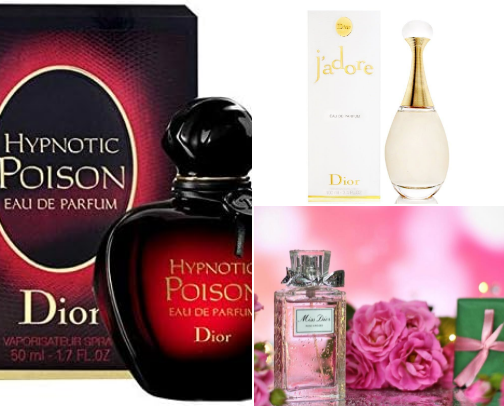 Christian Dior Scents & Make-up cover photo collage