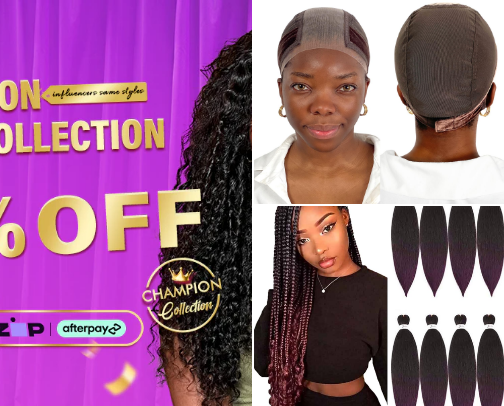 My Hair is My Strength cover photo collage