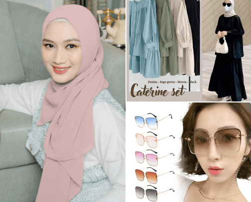 Fashion Pria dan Wanita Kekinian Lengkap mulai dari baju,sepatu,tas,asesoris dll cover photo collage