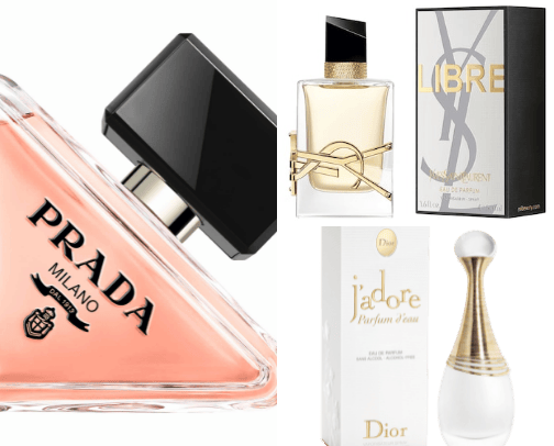 Perfumes cover photo collage