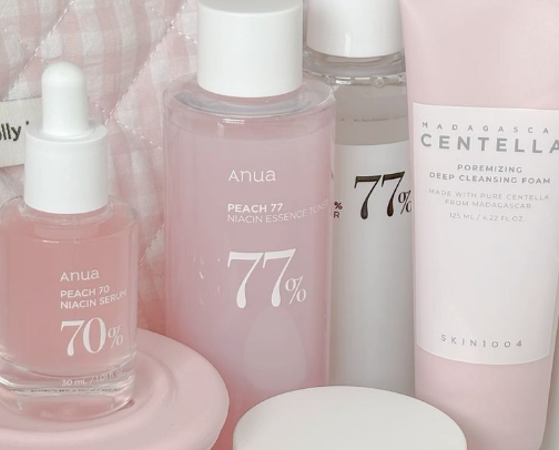 top 15 korean skincare must haves 🩵 cover photo collage