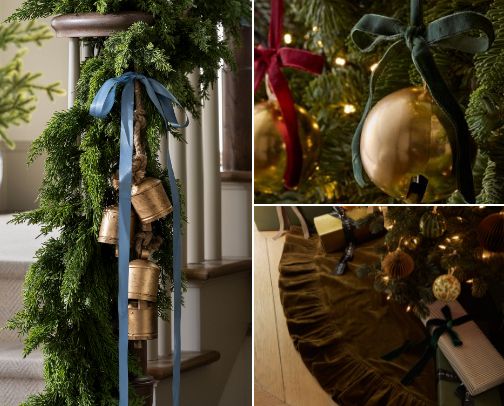 Ralph Lauren Inspired Christmas Decor cover photo collage