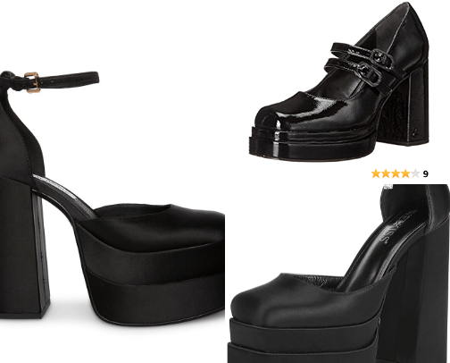 Amazon cheap heels cover photo collage