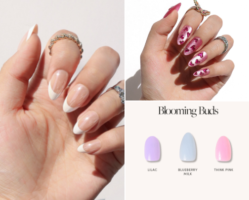 The best press on nails!! cover photo collage