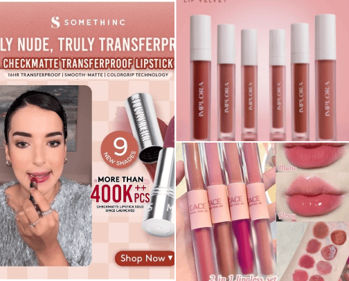 1. My Collection Lips cover photo collage