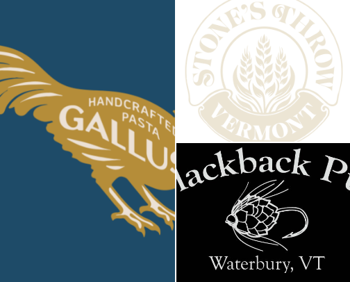 My Favorite Places To Eat In/Near Waterbury VT cover photo collage