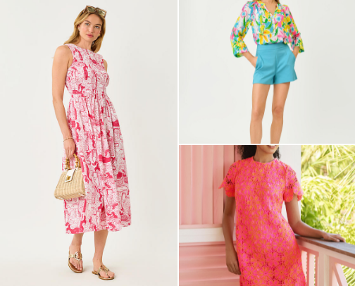 Lilly Pulitzer cover photo collage