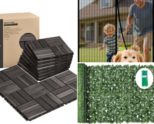 Patio Ideas for Spring cover photo collage