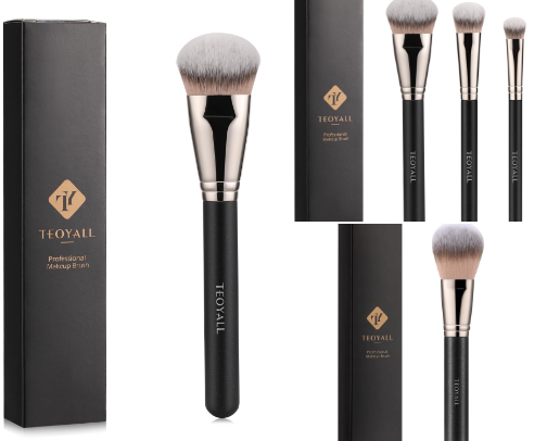Affordable makeup brushes cover photo collage