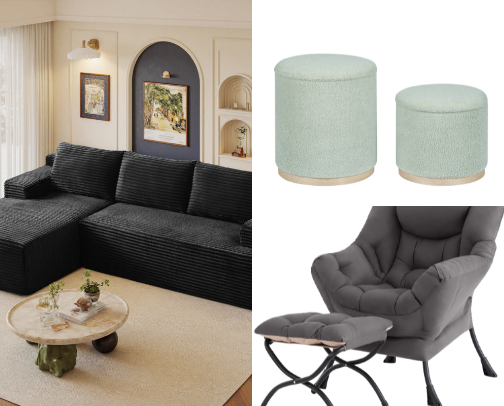 High-End Dupes: Get the Luxury Interior Look for Under $500 cover photo collage