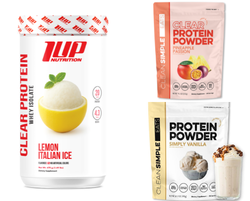 Protein Supplements cover photo collage