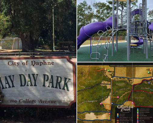 My go to Play Date Spots in Baldwin County cover photo collage