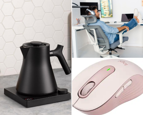 Elevated Desk Setup Essentials 2026 cover photo collage