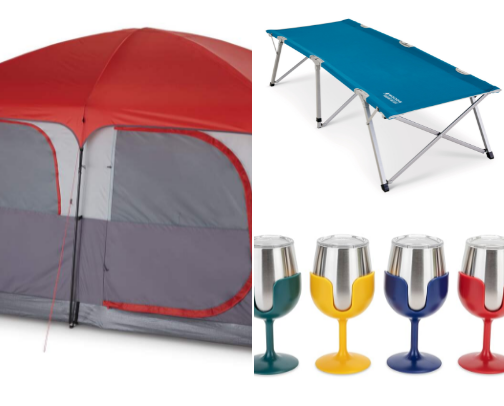 Back-to-Basics: Tent Camping Gear cover photo collage