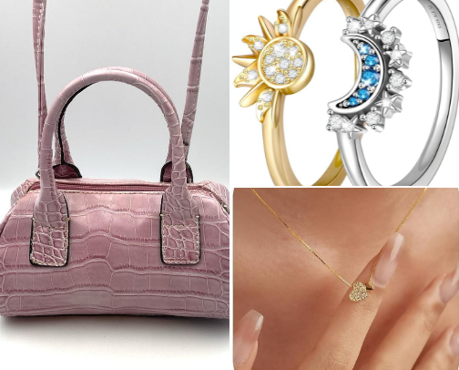 Elevated Essentials: Bags & Jewelry cover photo collage