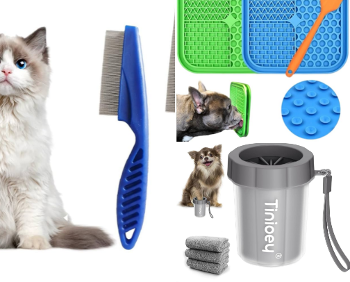 Things I keep for my pets, they are very spoiled ❤️ cover photo collage