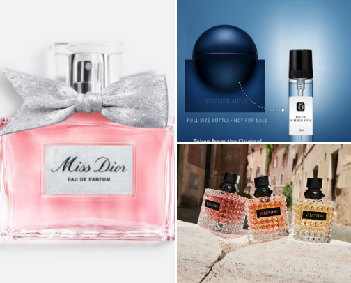 Tried, Tested & Totally Addictive Scents cover photo collage
