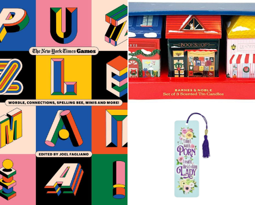Gift ideas for readers! cover photo collage
