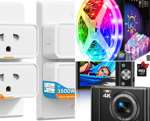 Tech Must-Haves cover photo collage