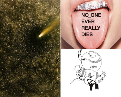 Pisces Season as Music cover photo collage