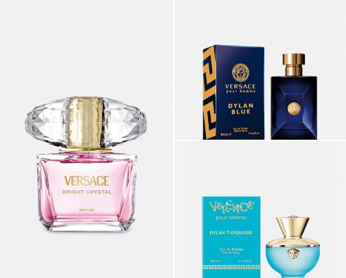 Perfumes I Love: Designer Favorites & Affordable Finds. cover photo collage
