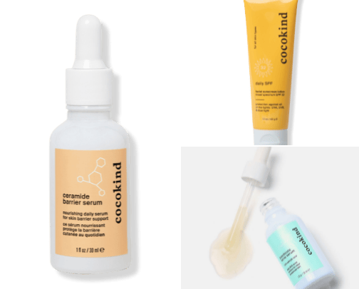 Cocokind Skincare Products cover photo collage