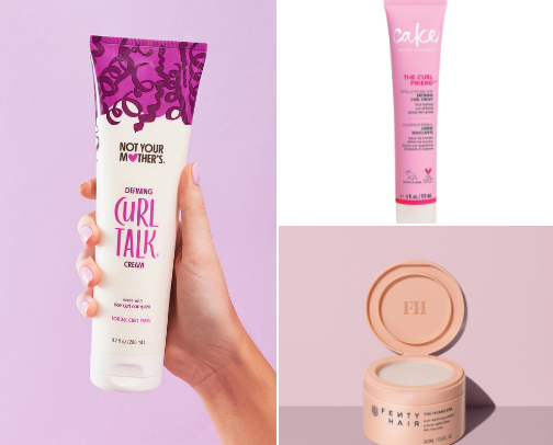 Curly hair holy grails cover photo collage