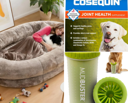 Large Breed Pet Parent Must Haves!! cover photo collage