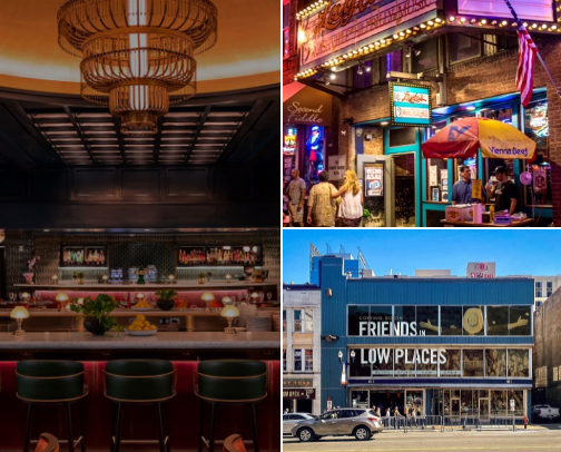 A Non-Country Guide to Nashville’s Broadway 🍻✨ cover photo collage