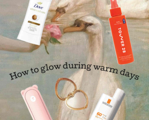 Everything you need to survive the heat! 𓆩ꨄ︎𓆪 cover photo collage