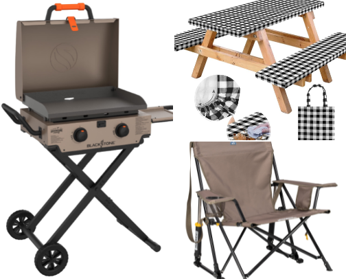 Camping Favorites cover photo collage