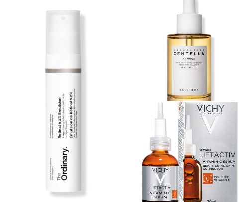 My skin care routine cover photo collage