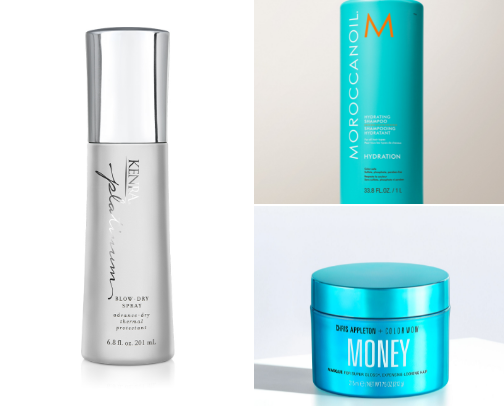 Fav hair products from a hairstylist cover photo collage